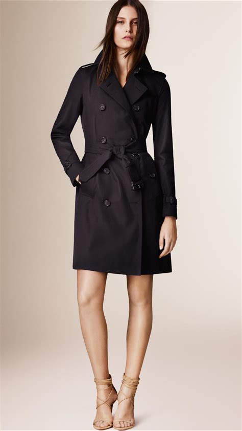 burberry trenchcoat navy 38 damen|burberry kensington trench coats.